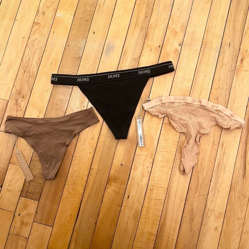 SKIMS | Thong Panty Bundle Lot of 3 NWT